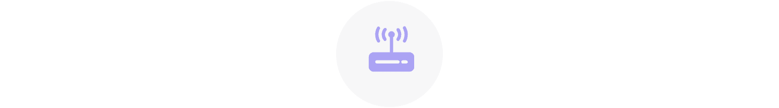 PALAMI Group LED Pylon Video Display Installed Internet Router Icon